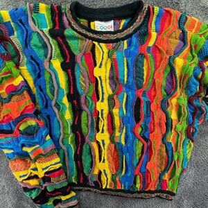 COOGI Multicolor Crew Neck Sweater